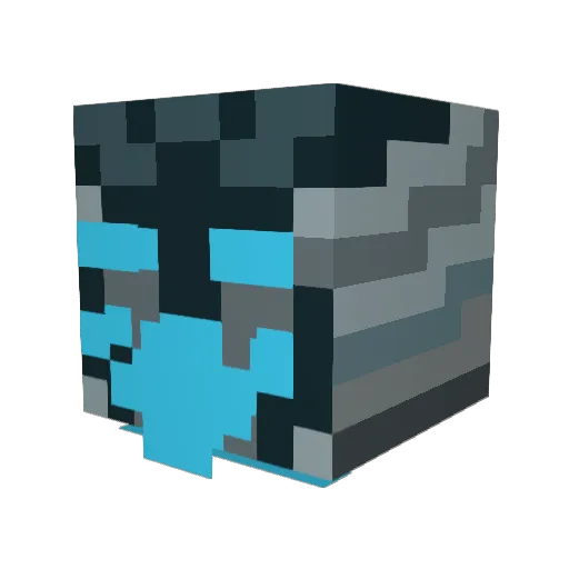itsbigez Minecraft avatar head, 3D render