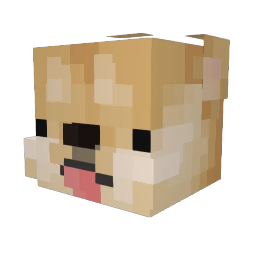 itscaleb07 Minecraft avatar head, 3D render