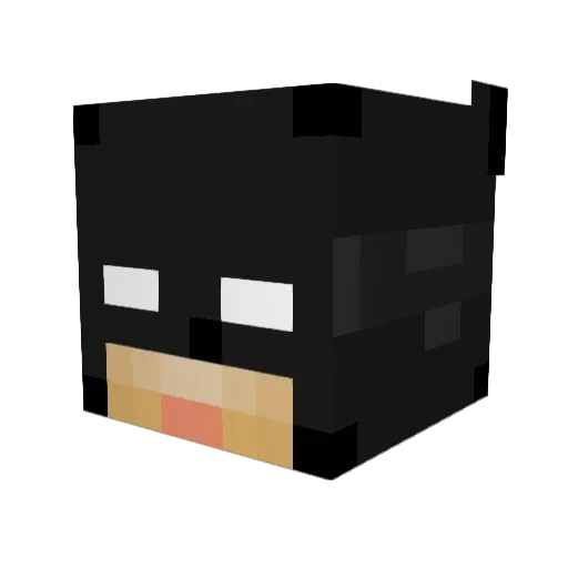 itschavis Minecraft avatar head, 3D render
