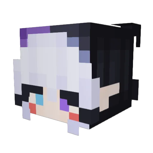 itscloudychris Minecraft avatar head, 3D render