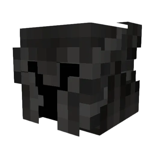 itsco_olman Minecraft avatar head, 3D render