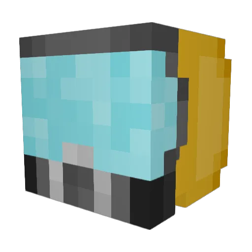 itscxde Minecraft avatar head, 3D render