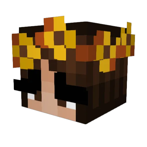 itsdimarie Minecraft avatar head, 3D render