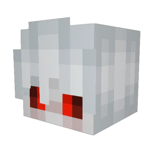 itsdrac Minecraft avatar head, 3D render