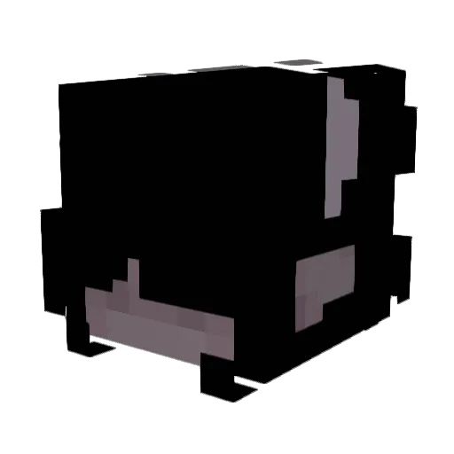 itsernaaa Minecraft avatar head, 3D render