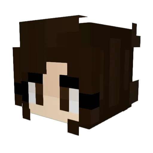 itshamsterjo Minecraft avatar head, 3D render