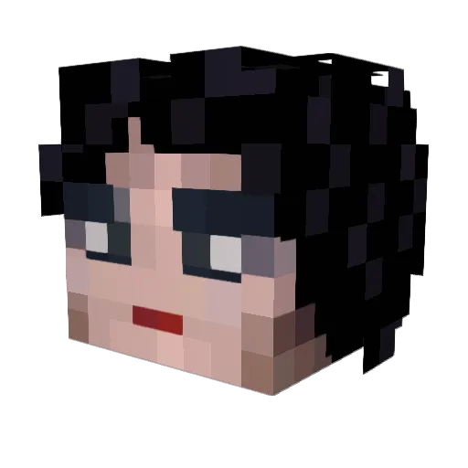 itsharvey420 Minecraft avatar head, 3D render