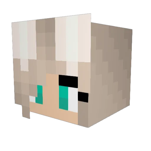 itsjana26 Minecraft avatar head, 3D render