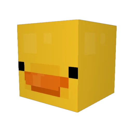 itsjd2_16 Minecraft avatar head, 3D render