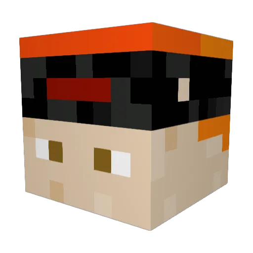 itsjeboyronan Minecraft avatar head, 3D render