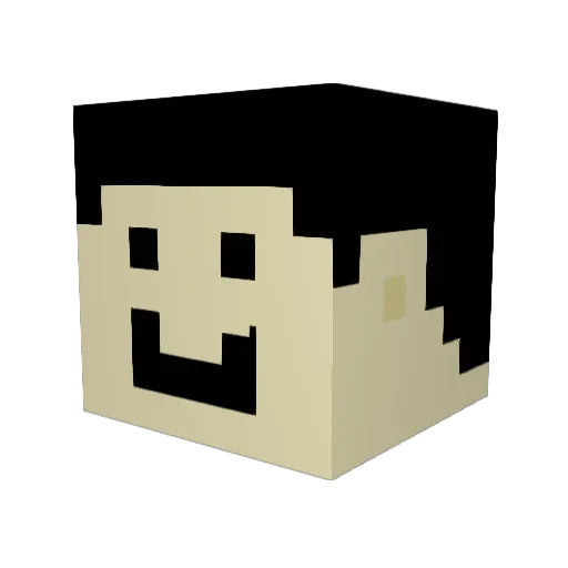 itsjimmehhh Minecraft avatar head, 3D render