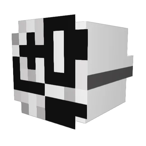 itskaevo Minecraft avatar head, 3D render