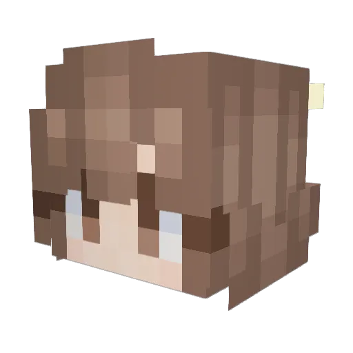 itskarmabb Minecraft avatar head, 3D render