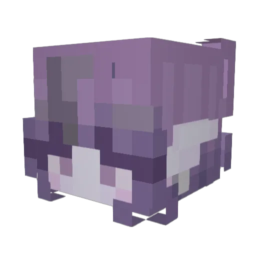 itskat1 Minecraft avatar head, 3D render