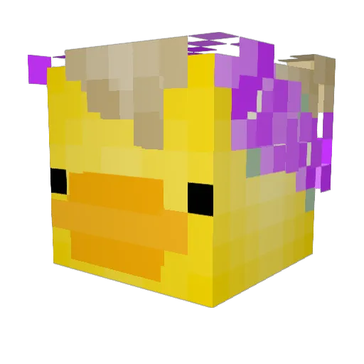 itskeff Minecraft avatar head, 3D render
