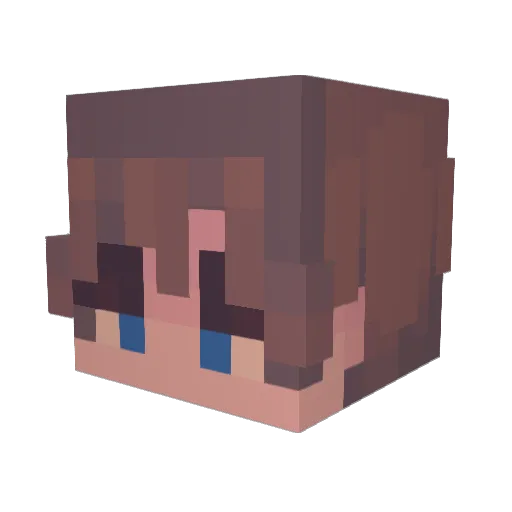itsken05 Minecraft avatar head, 3D render