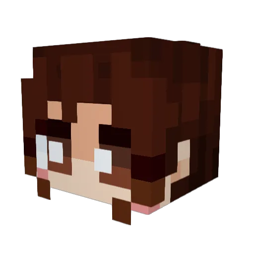 itskhylmao Minecraft avatar head, 3D render