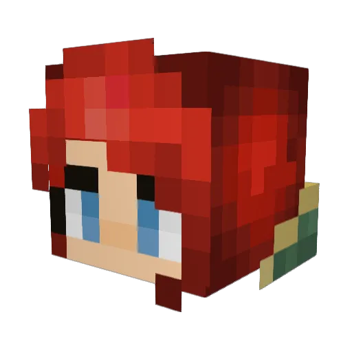 itskody2212 Minecraft avatar head, 3D render
