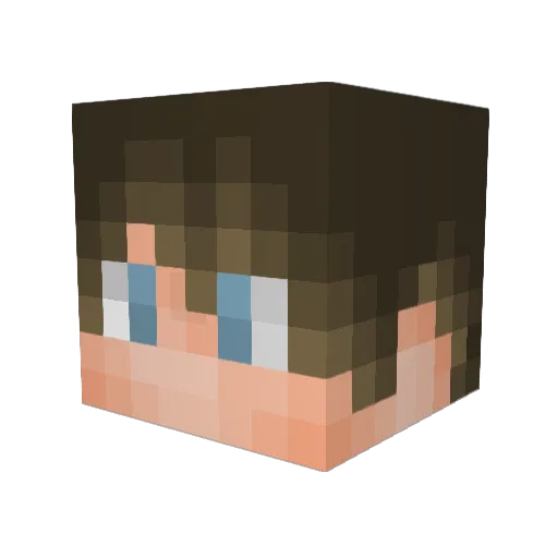 itsleonn Minecraft avatar head, 3D render