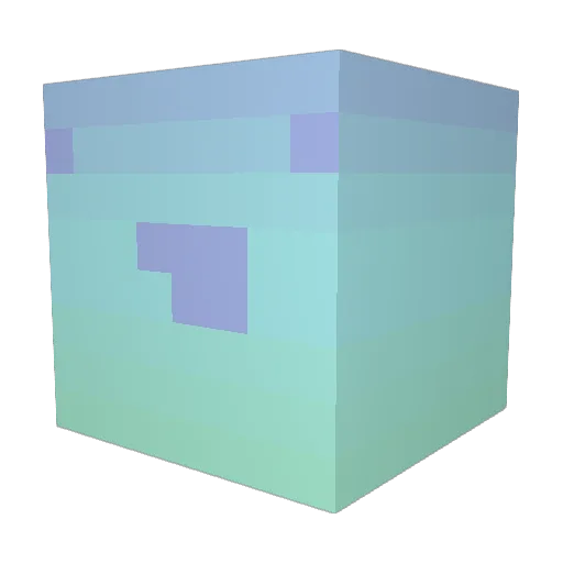 itslukasok Minecraft avatar head, 3D render