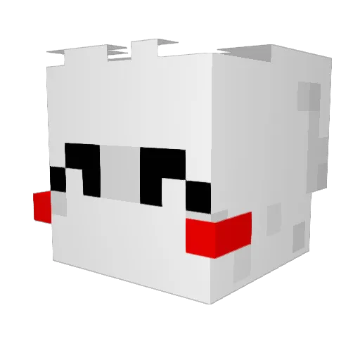 itsmajik Minecraft avatar head, 3D render