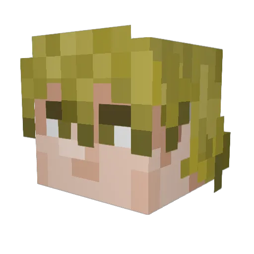 itsmatthew13 Minecraft avatar head, 3D render