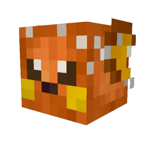 itsmcss Minecraft avatar head, 3D render