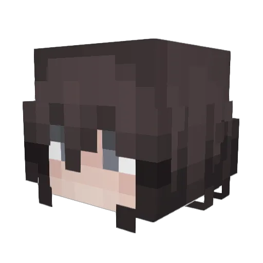 itsmeEggi_ Minecraft avatar head, 3D render