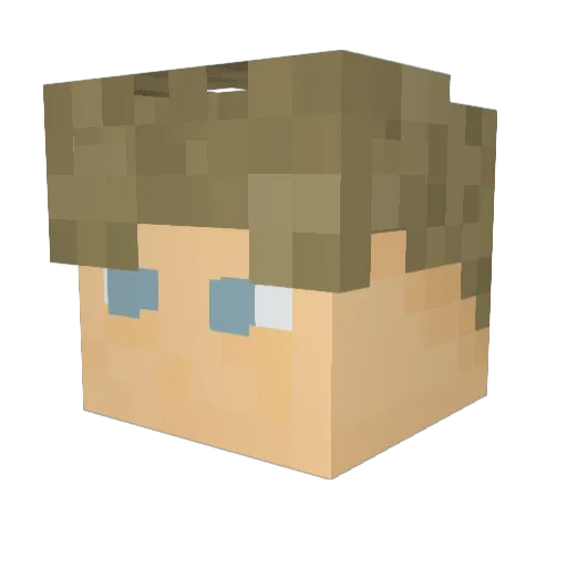 itsme__ben Minecraft avatar head, 3D render