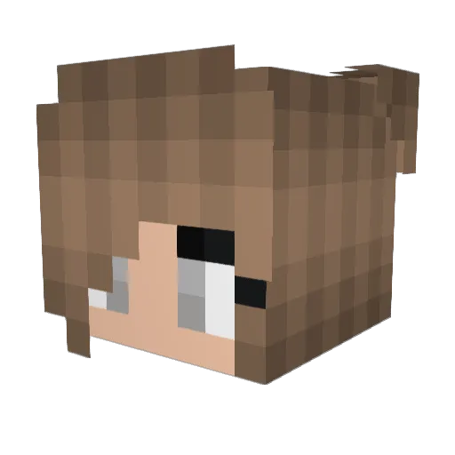 itsme_beech Minecraft avatar head, 3D render
