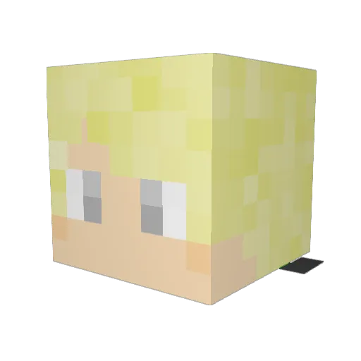 itsme_jessy Minecraft avatar head, 3D render