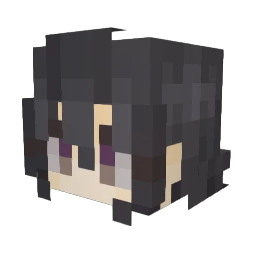 itsmeboo Minecraft avatar head, 3D render