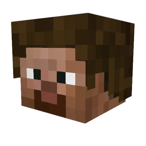 itsmechewie Minecraft avatar head, 3D render