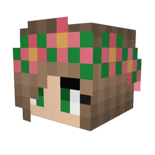 itsmedaany Minecraft avatar head, 3D render