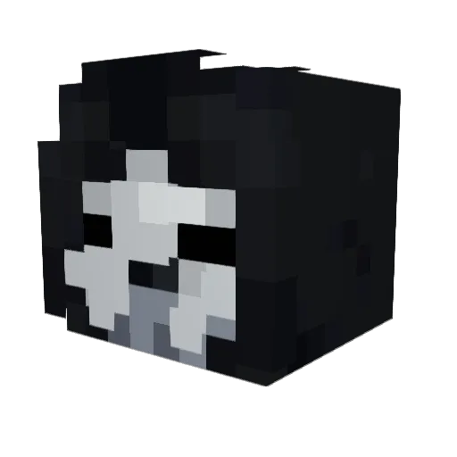 itsmedz Minecraft avatar head, 3D render