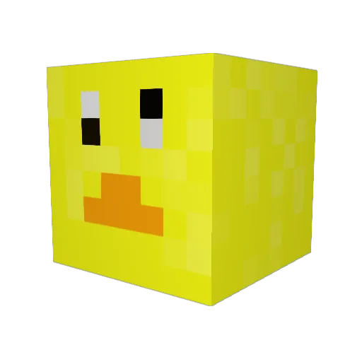 itsmejynx Minecraft avatar head, 3D render