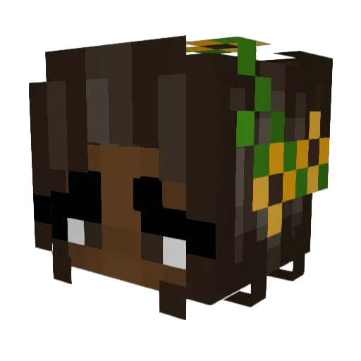 itsmekendall Minecraft avatar head, 3D render