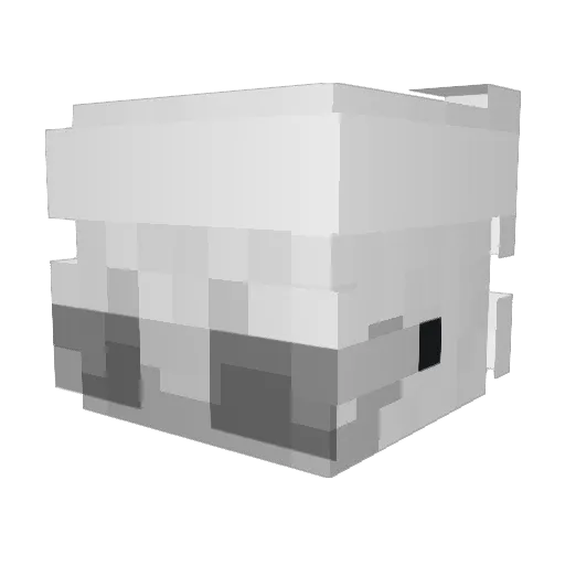 itsmelurrr4ik Minecraft avatar head, 3D render