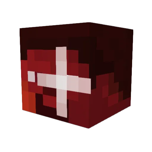 itsmichello Minecraft avatar head, 3D render