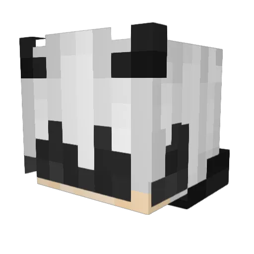 itsmiguii Minecraft avatar head, 3D render