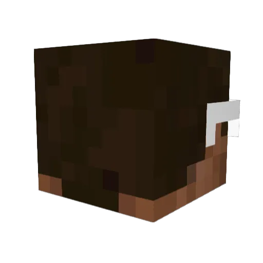 itsmoclam Minecraft avatar head, 3D render