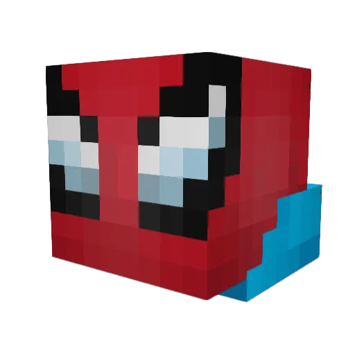 itsmurphy Minecraft avatar head, 3D render