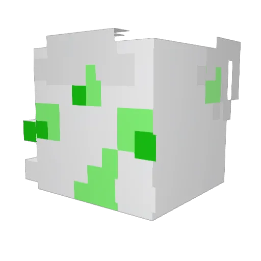 itsnoobking Minecraft avatar head, 3D render