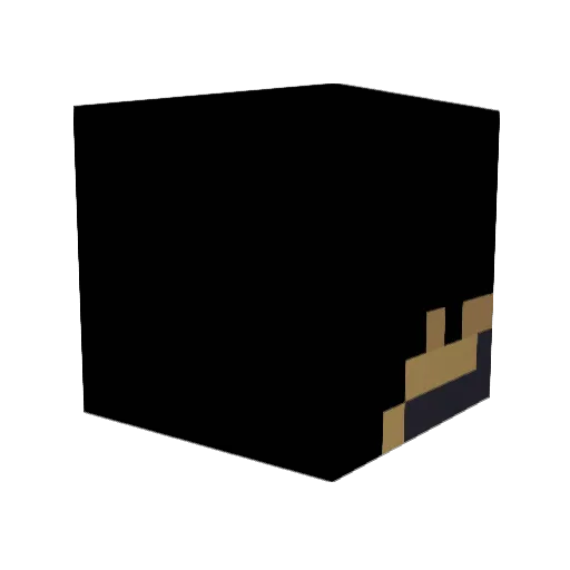itsnotcal3b Minecraft avatar head, 3D render