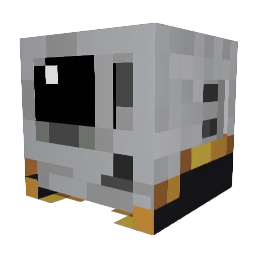 itsnotxula Minecraft avatar head, 3D render