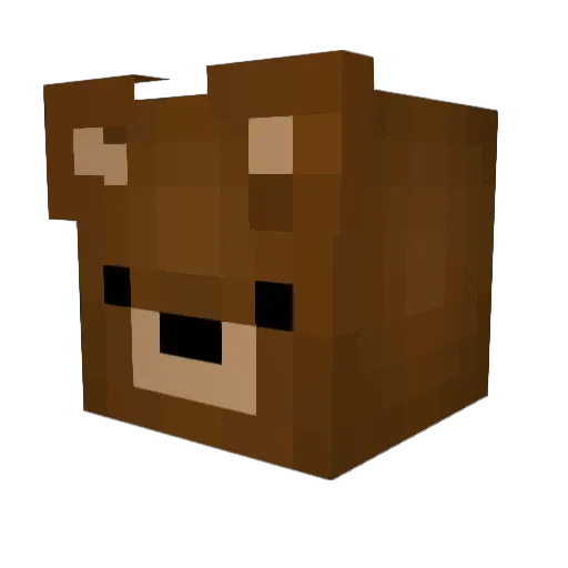 itsokayman Minecraft avatar head, 3D render