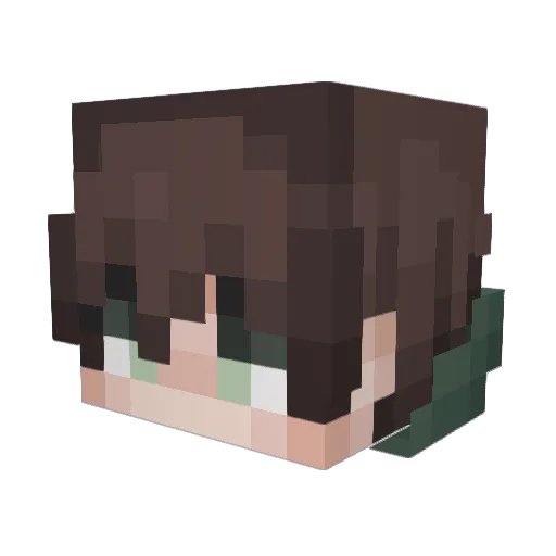 itsprexz Minecraft avatar head, 3D render
