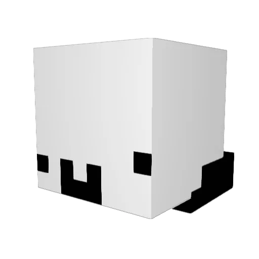 itsreal_kotorbas Minecraft avatar head, 3D render