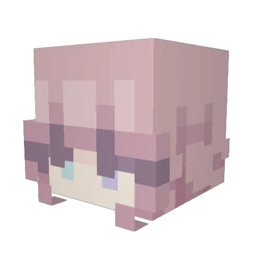 itssophia Minecraft avatar head, 3D render