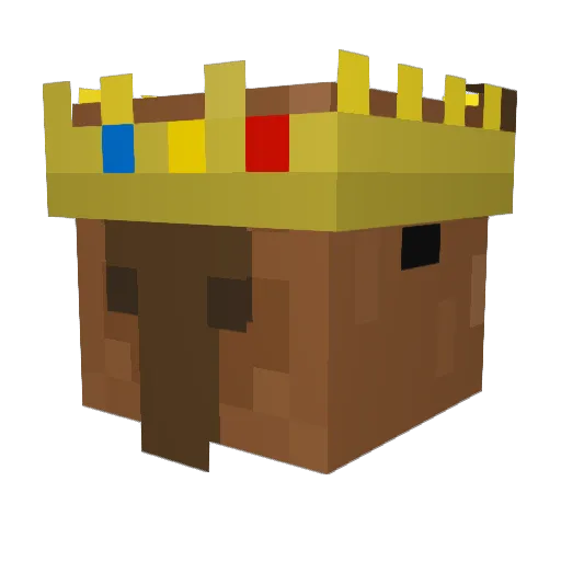 itsspiderN1 Minecraft avatar head, 3D render